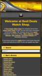 Mobile Screenshot of best-deals-watch-shop.com